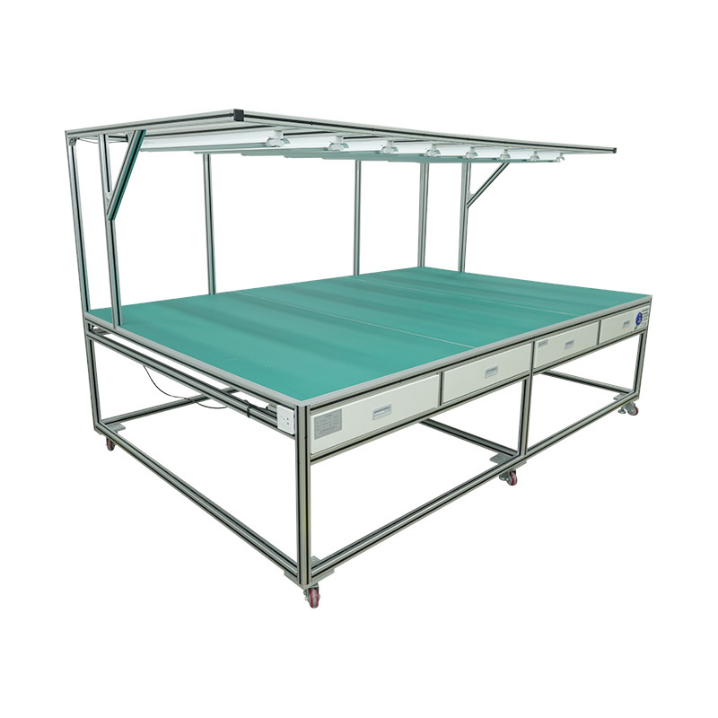 Custom Visual Inspection Testing Equipment Table For PV Module ...