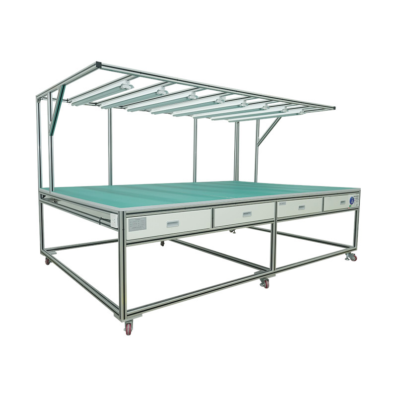 Custom Visual Inspection Testing Equipment Table For PV Module ...