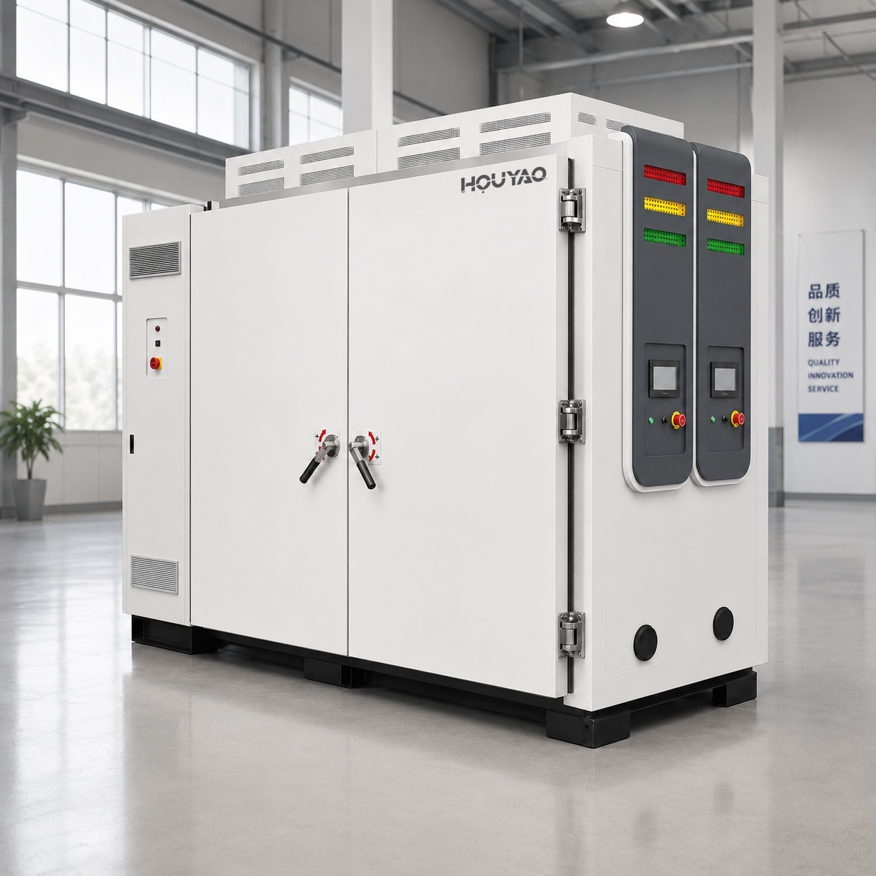 UV Aging Test Chamber - fluorescent UV lamp source